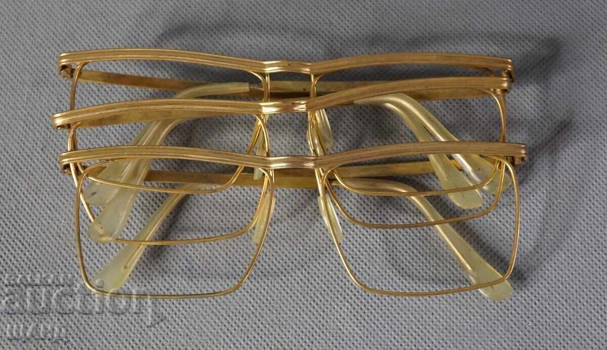 3 Παλιά επιχρυσωμένα σκελετά γυαλιών με τιμή € 7.85 | 15.35 BGN 3 Παλιά επιχρυσωμένα σκελετά γυαλιών με τιμή € 7.85 | 15.35 BGN