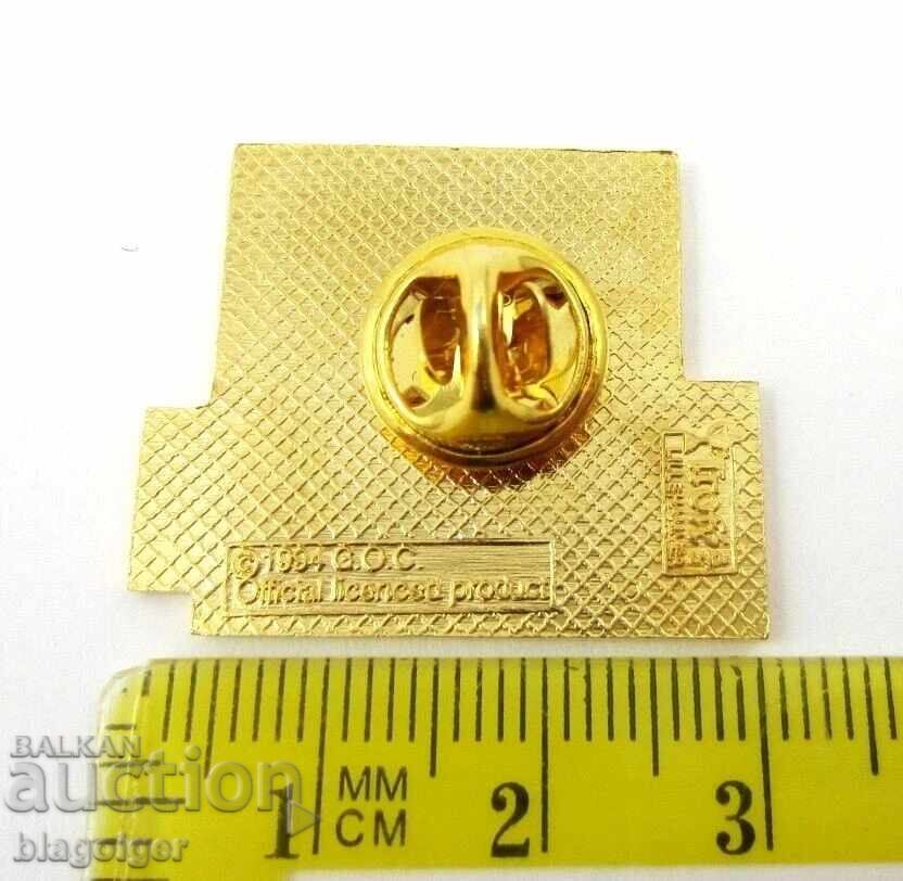 Licitație Rară Insigna Olimpică CON GEORGIA Olimpiada de la Atlanta 1996