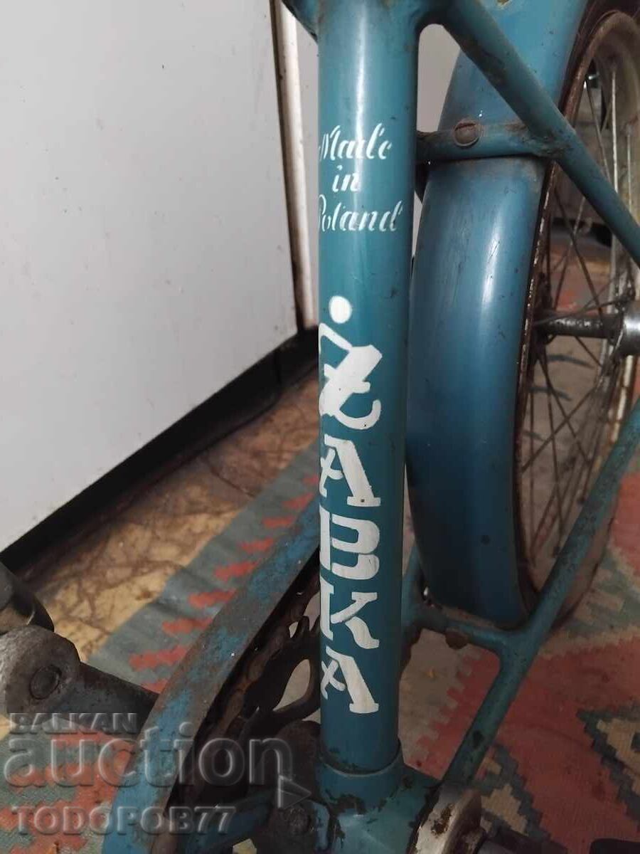 "Bicicletă pentru copii foarte veche din perioada socialistă "BROASCĂ", poloneză" - 6