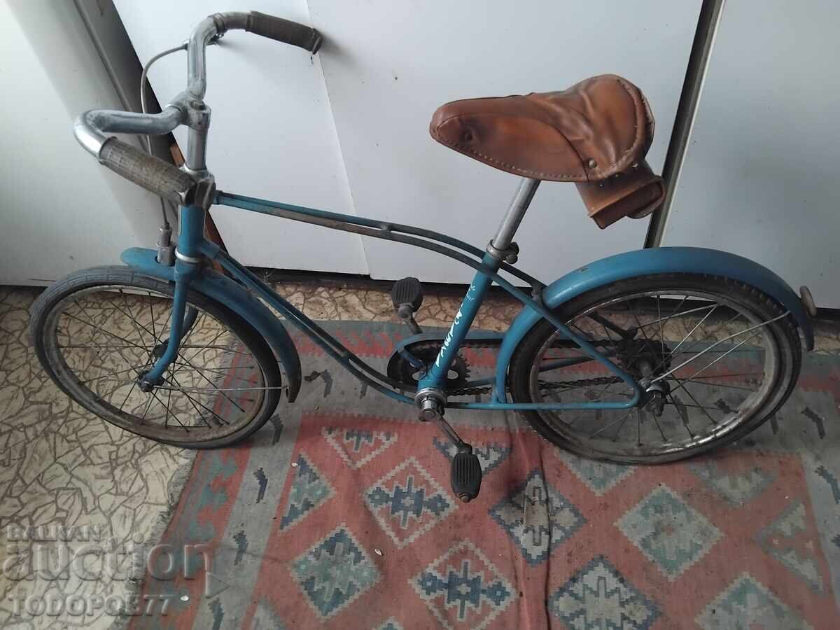"Bicicletă pentru copii foarte veche din perioada socialistă "BROASCĂ", poloneză" - 8