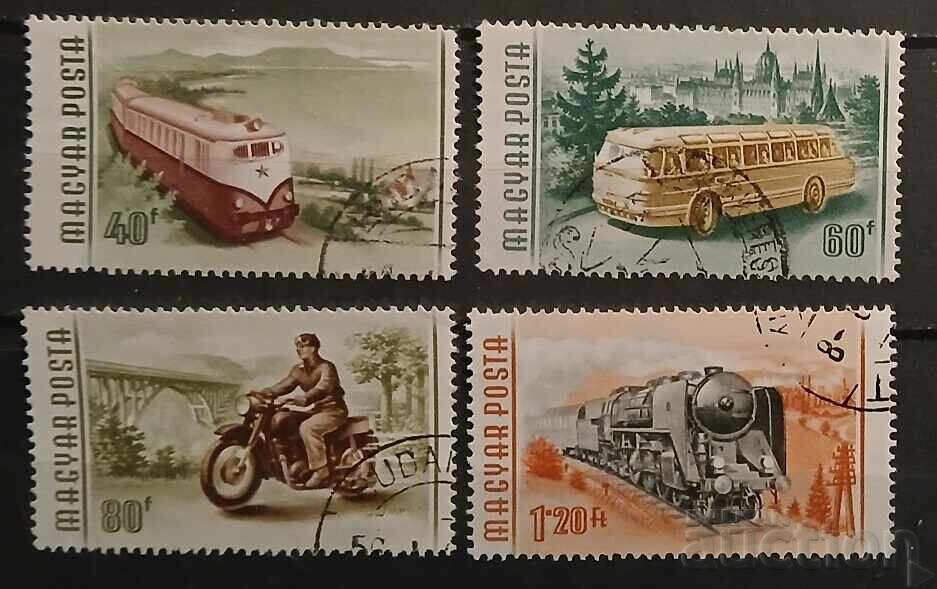 Ungaria 1955 Autoturisme/Locomotive Ungaria 1955 Autoturisme/Locomotive