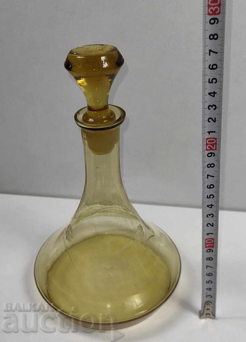 OLD BEAUTIFUL RARE GARAFE KINGDOM OF BULGARIA BOTTLE with price € 38.35 | 75.01 BGN