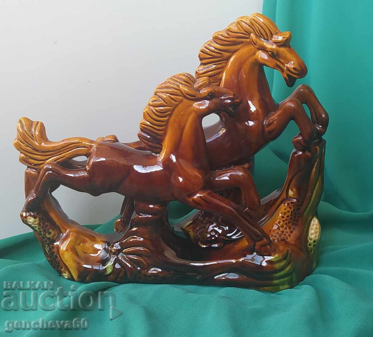 Figurine of "Wild Horses" - Troyan Ceramics - 6 Figurine of "Wild Horses" - Troyan Ceramics - 6