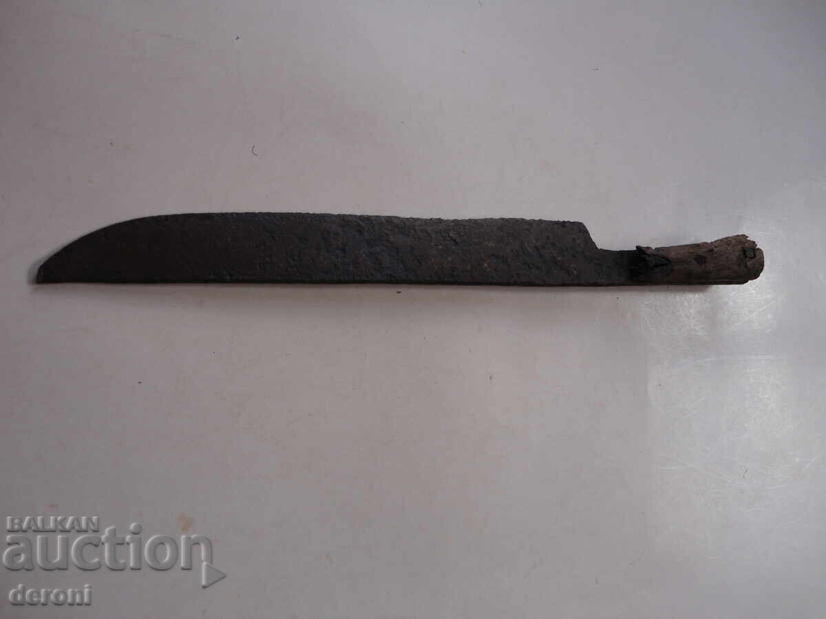 Auction  Large shepherd's knife karakulak horn scales