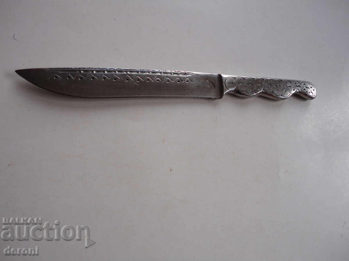 Cuțit de maestru gravat, superb - 6 Cuțit de maestru gravat, superb - 6