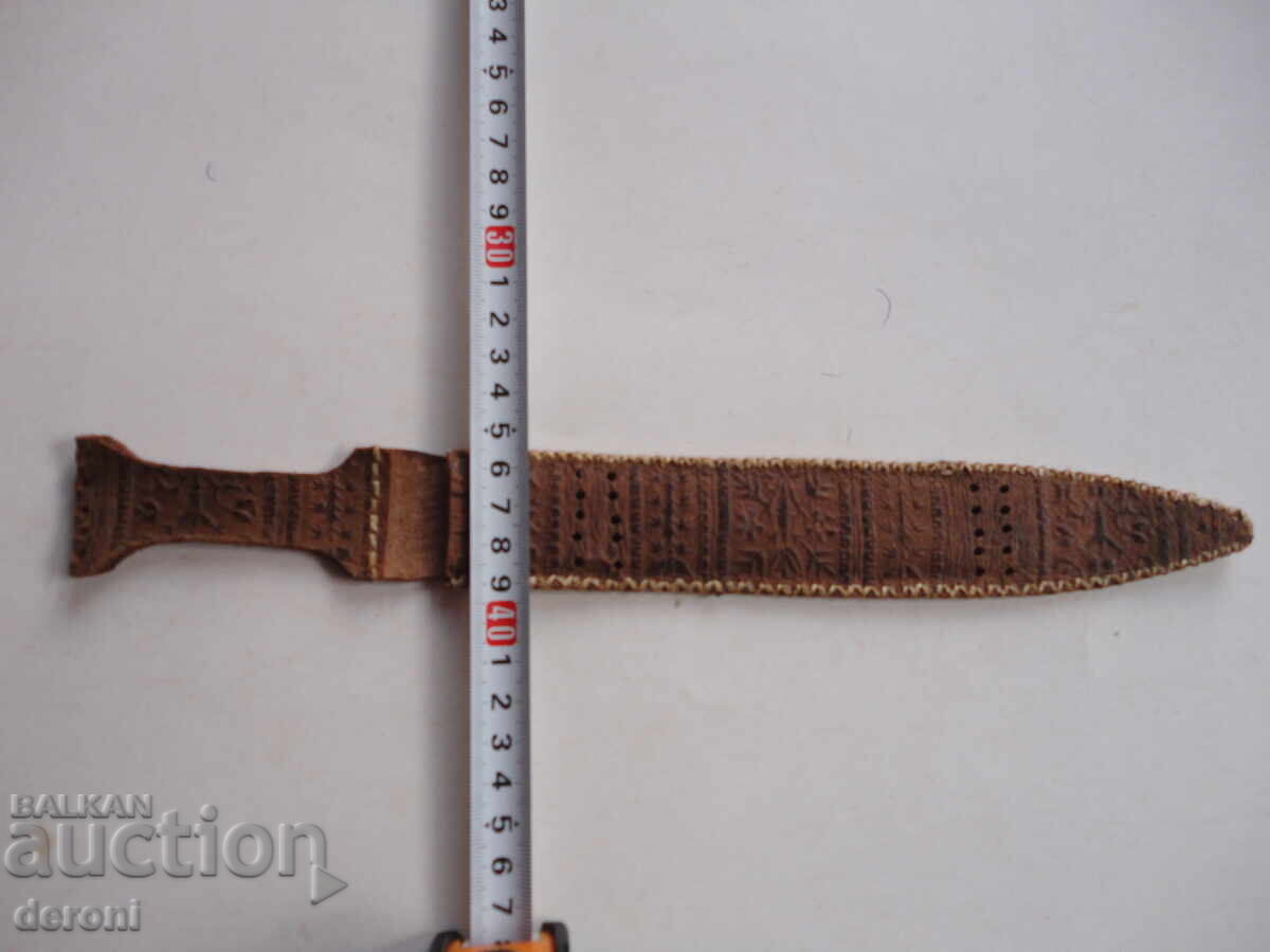 Leather sheath for a dagger with price € 12.78 | 25.00 BGN Leather sheath for a dagger with price € 12.78 | 25.00 BGN