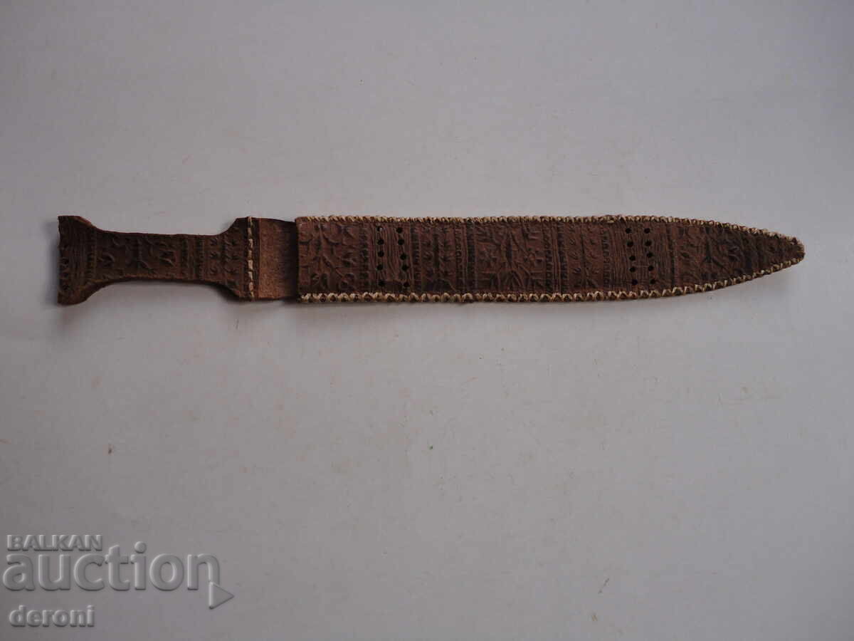 Leather sheath for a dagger - 5 Leather sheath for a dagger - 5