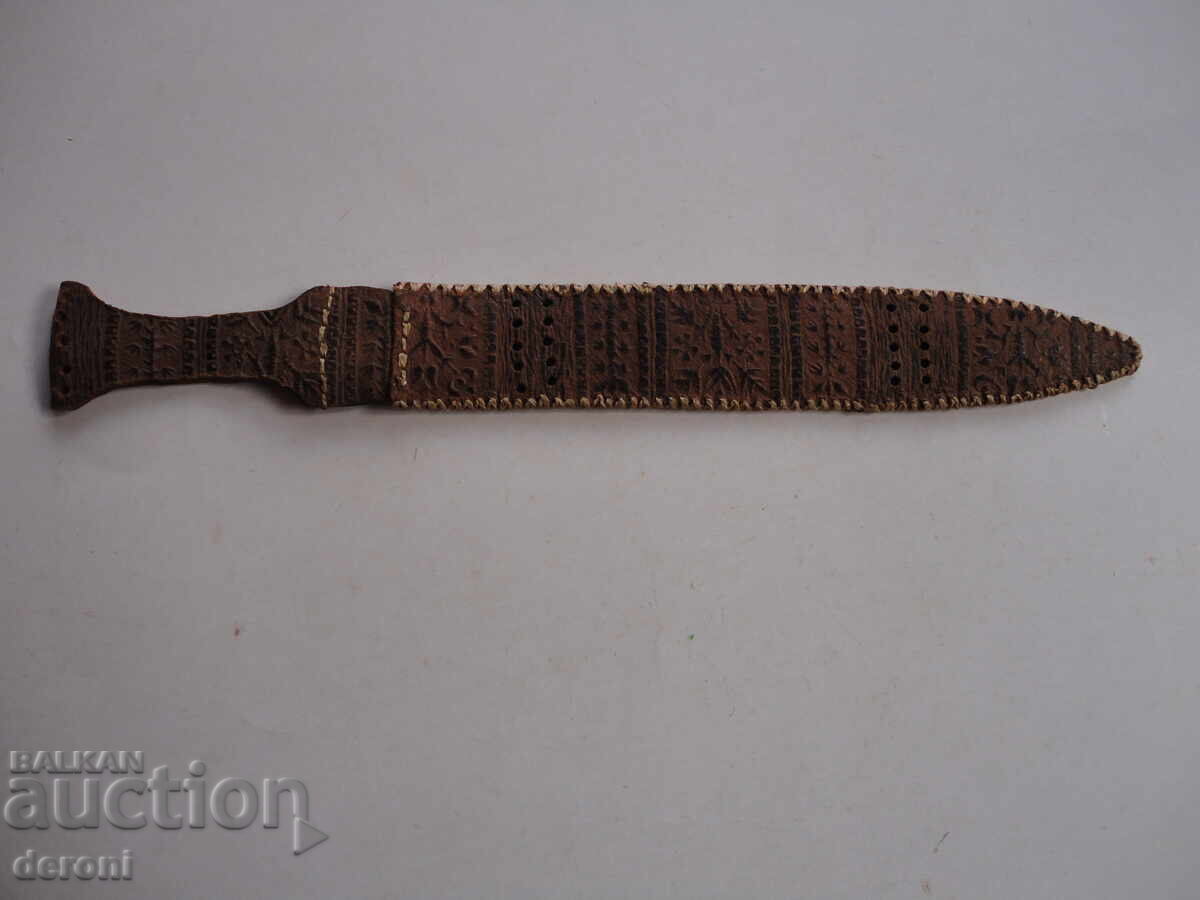 Leather sheath for a dagger - 6 Leather sheath for a dagger - 6