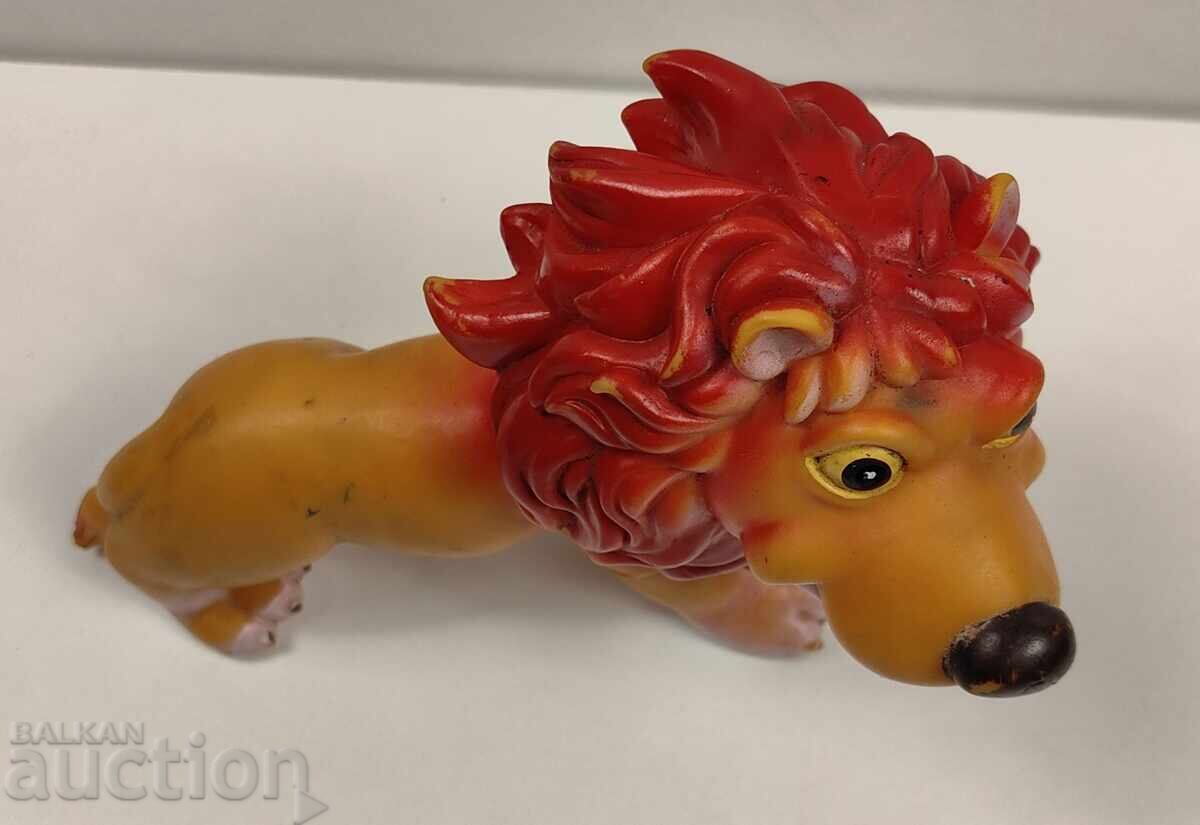 Social Children's Rubber Toy Lion Cub - 5 Social Children's Rubber Toy Lion Cub - 5