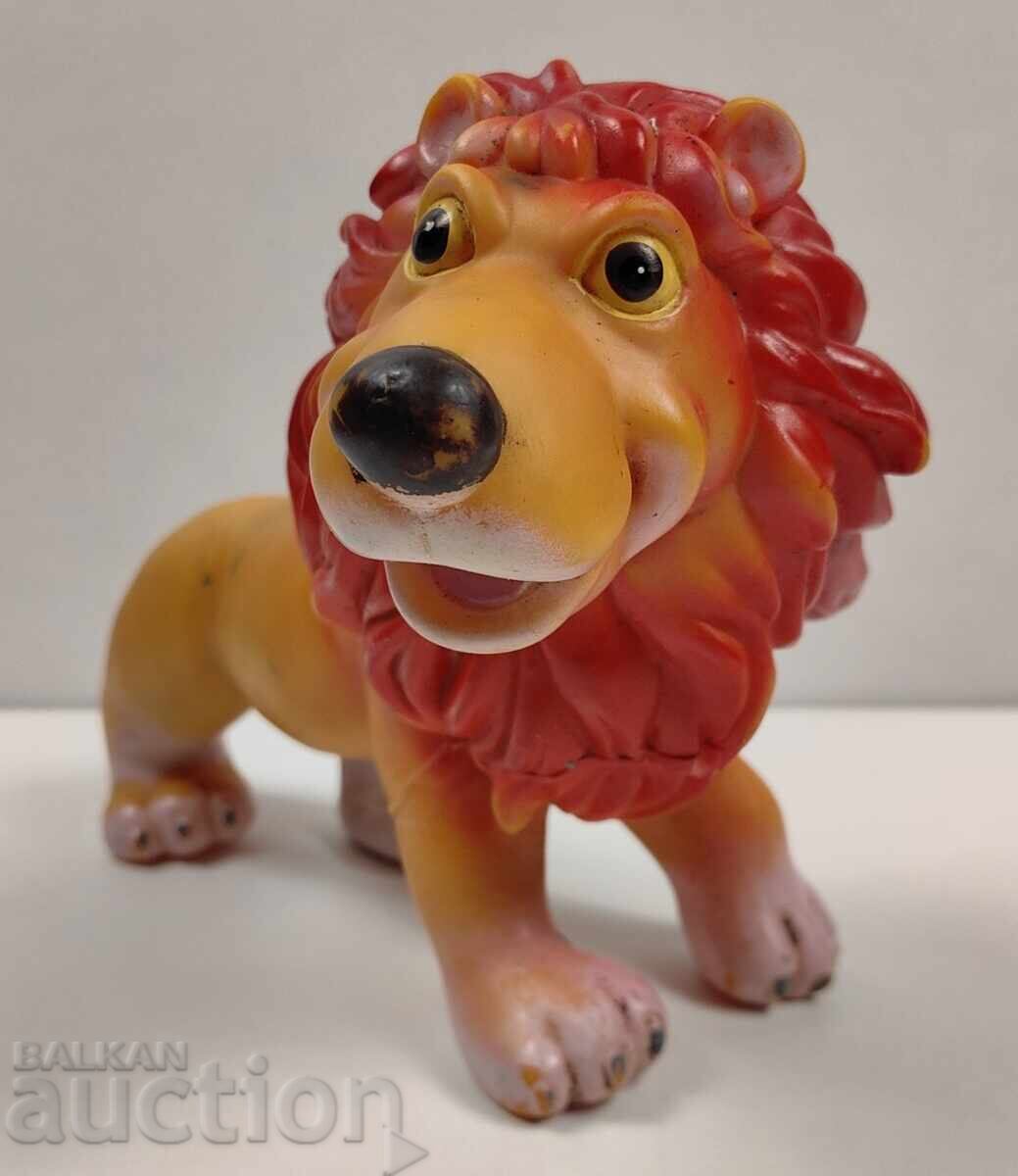 Social Children's Rubber Toy Lion Cub Social Children's Rubber Toy Lion Cub