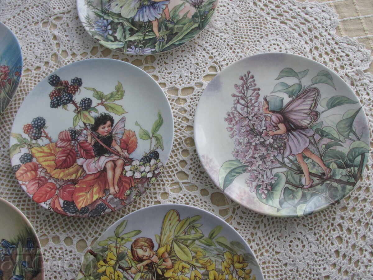 Porcelain plates collection, 6 pcs - 5 Porcelain plates collection, 6 pcs - 5