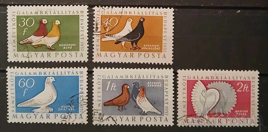 Ουγγαρία 1957 Φαύνα/Πουλιά