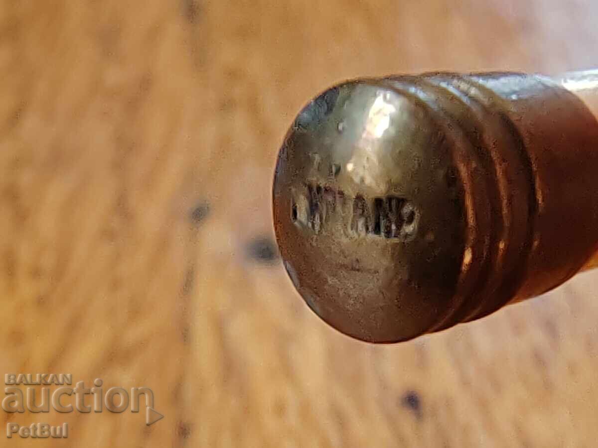 Auction  Very Small OLD PENCIL - for Wallet - Aluminum and Bronze