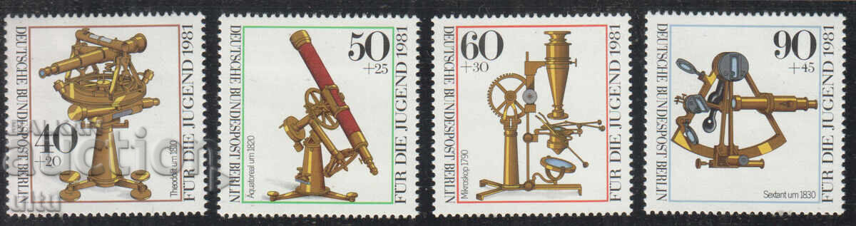 Germany, Microscopes, 1981, MNH