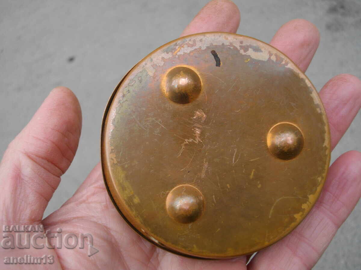 OLD COPPER BOX JEWELRY BOX - 5