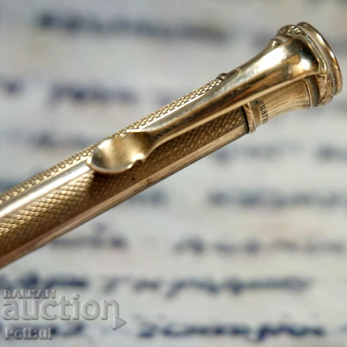 Стар 19в Позлатен Пиромолив Rolled Gold Pencil WAHL Ever. #2 с цена € 64.99 | 127.11 лв.