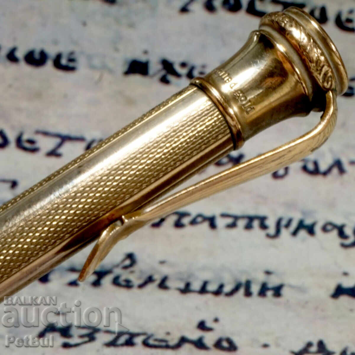 Доставка на Стар 19в Позлатен Пиромолив Rolled Gold Pencil WAHL Ever. #2