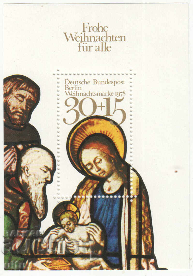 Germania, Crăciun, 1978, MNH Germania, Crăciun, 1978, MNH