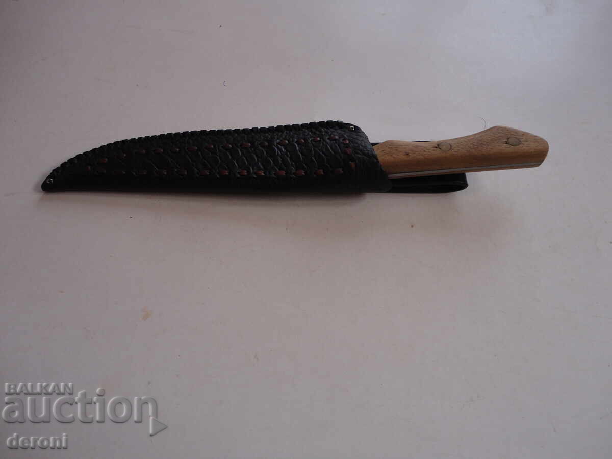 Απίθανο κυνηγετικό μαχαίρι με θήκη - 7