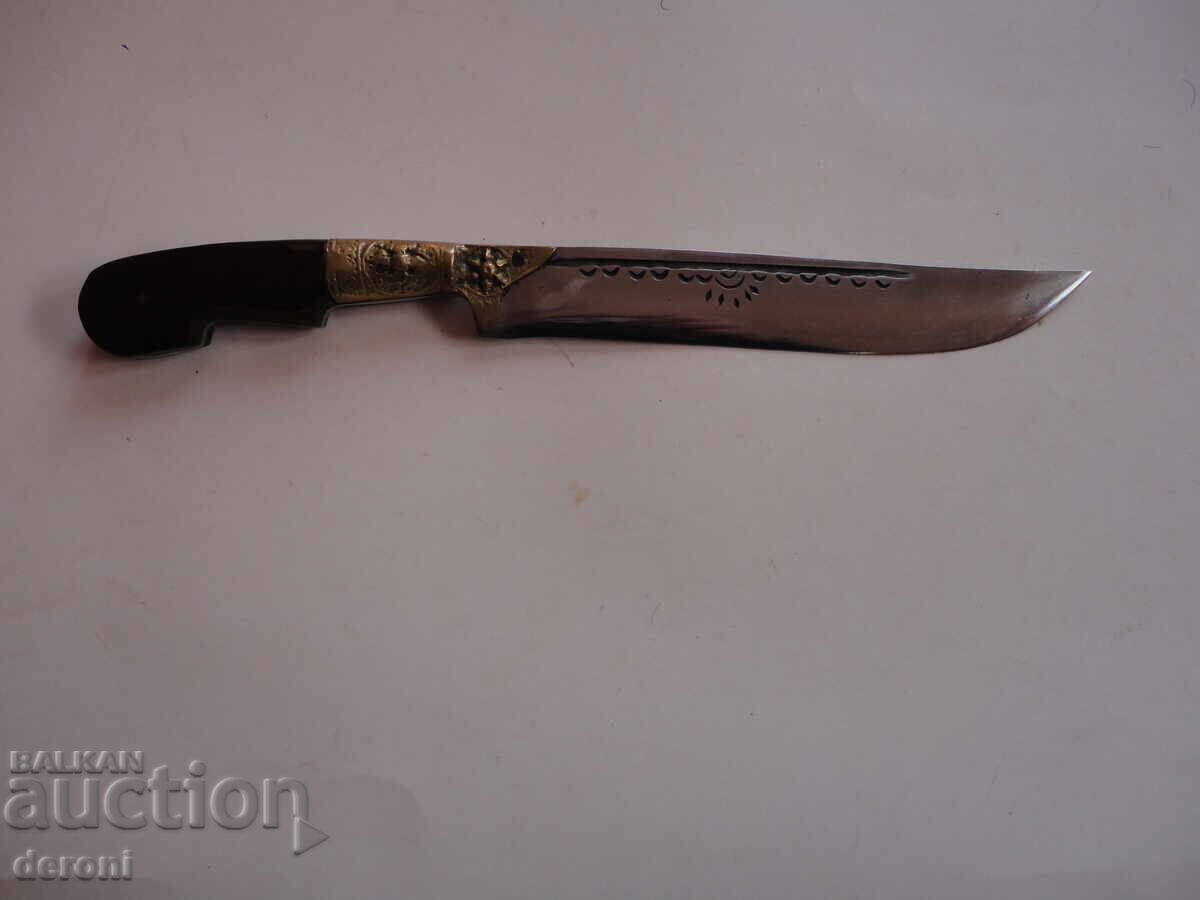 Δημοπρασία Εξαιρετικό κυνηγετικό μαχαίρι με θήκη 2