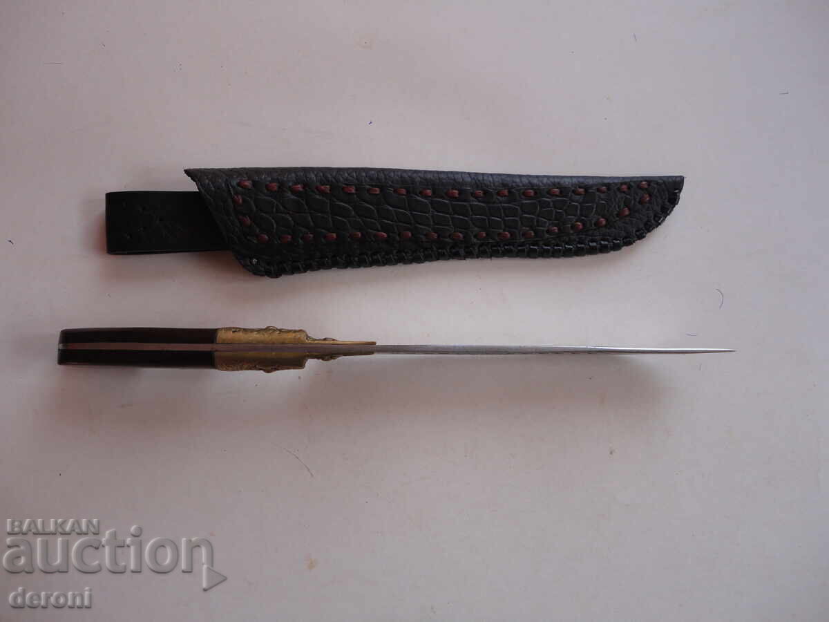 Εξαιρετικό κυνηγετικό μαχαίρι με θήκη 2 - 5