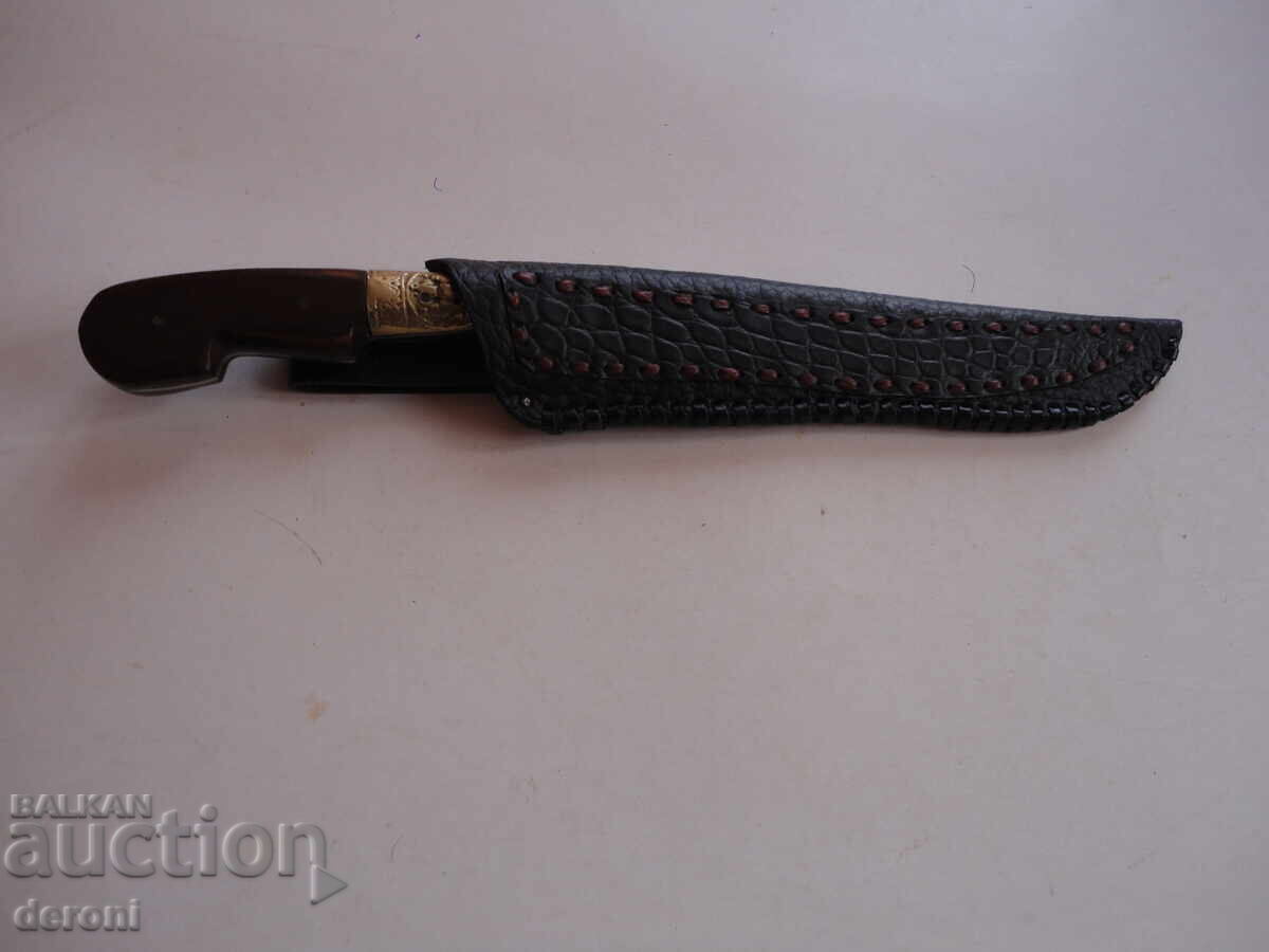 Εξαιρετικό κυνηγετικό μαχαίρι με θήκη 2 - 7