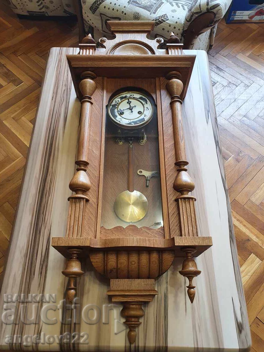 Немски стенен часовник JUNGHANS РАБОТЕЩ Немски стенен часовник JUNGHANS РАБОТЕЩ