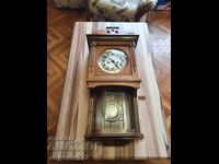 German wall clock GUSTAV BECKER SILESIA