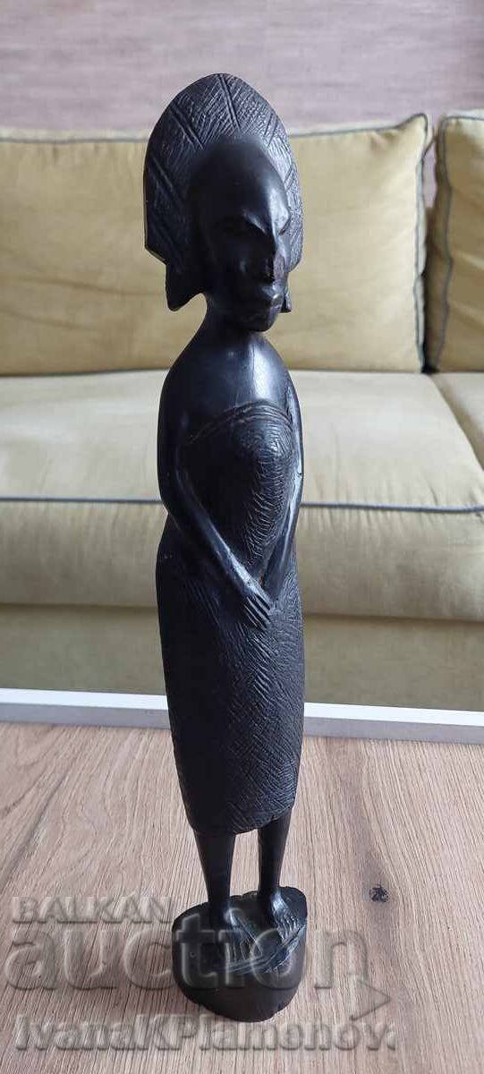 Sculptură în lemn masiv pentru colecționari 37cm