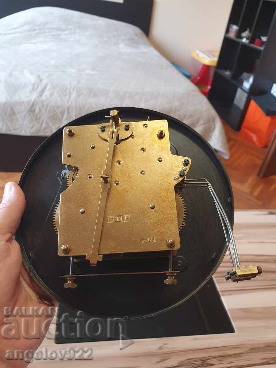 Παράδοση Γερμανικό ρολόι τοίχου PRIMUS ΛΕΙΤΟΥΡΓΙΚΟ Παράδοση Γερμανικό ρολόι τοίχου PRIMUS ΛΕΙΤΟΥΡΓΙΚΟ