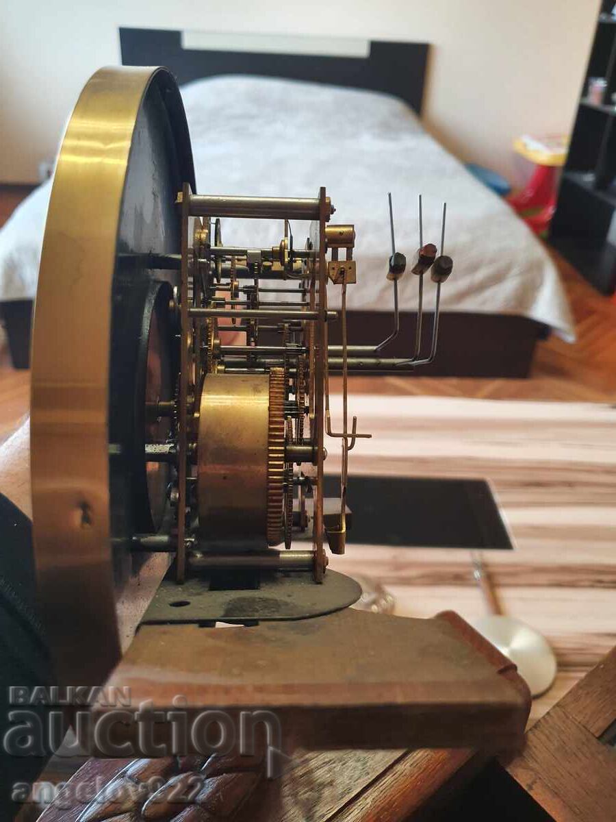 German wall clock GUSTAV BECKER SILESIA - 5