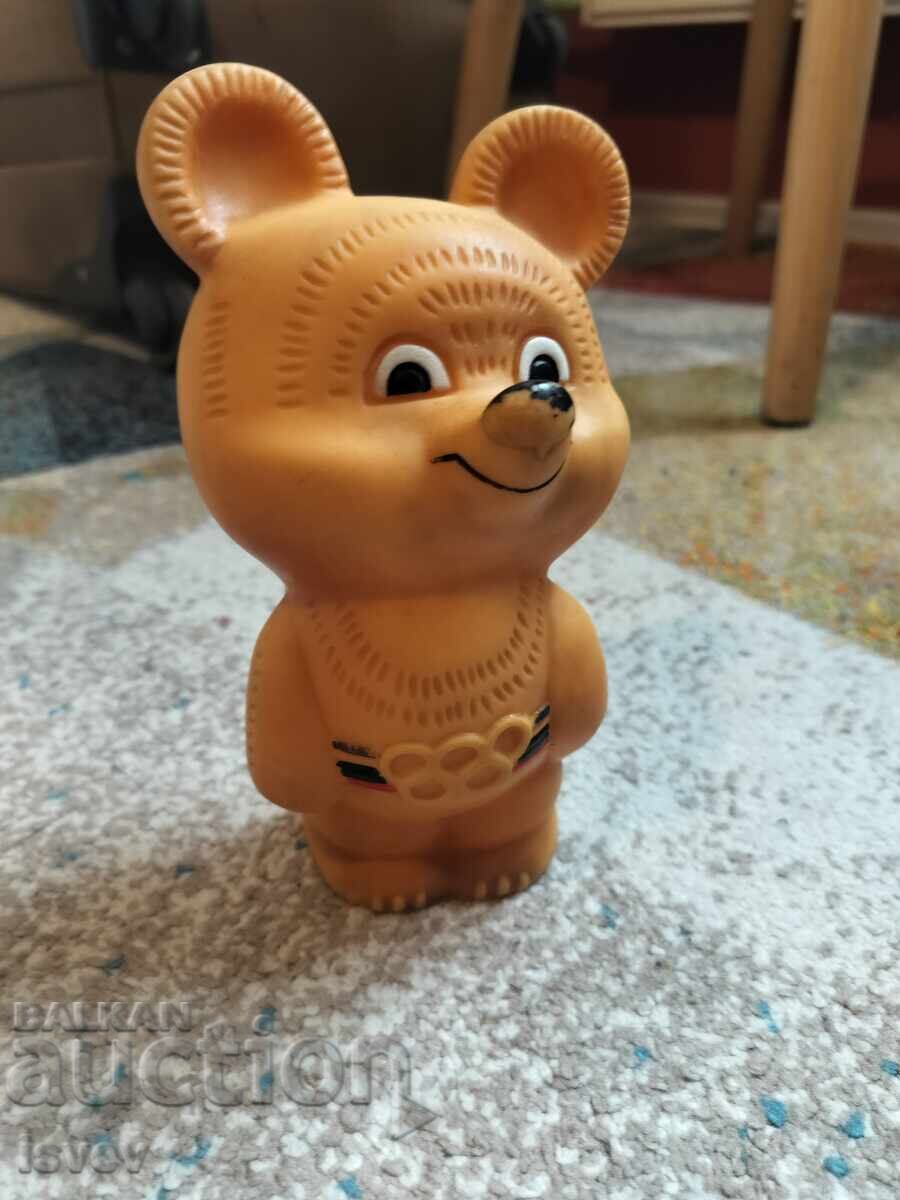 Auction  Misha the Bear from the 1980 Moscow Olympics