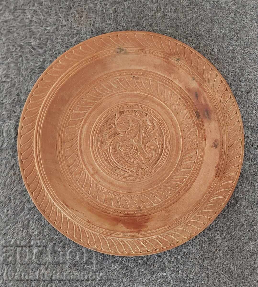 Wood carving panel for connoisseurs 30cm