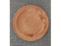 Дърворезба пано за ценители 30см