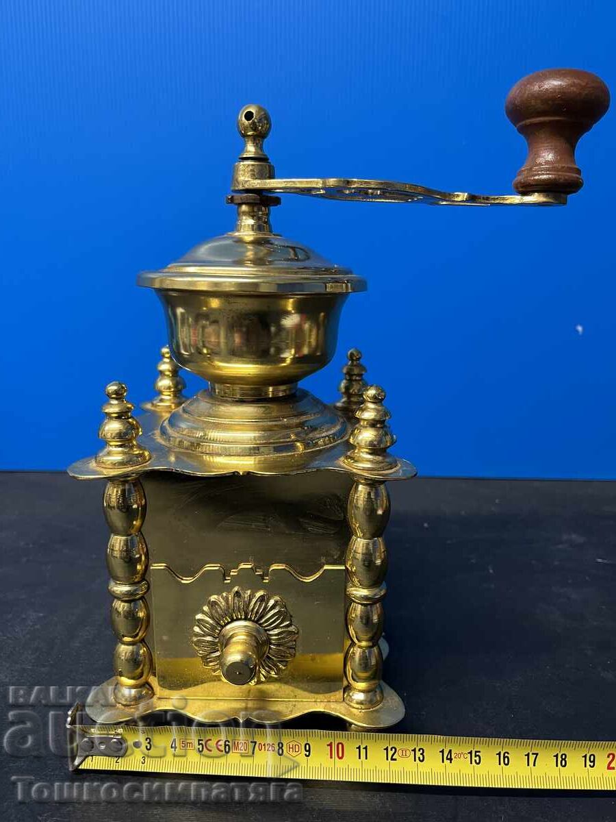 Όμορφη, ορειχάλκινη καφεκοπτική μηχανή - Γαλλία - 5 Όμορφη, ορειχάλκινη καφεκοπτική μηχανή - Γαλλία - 5