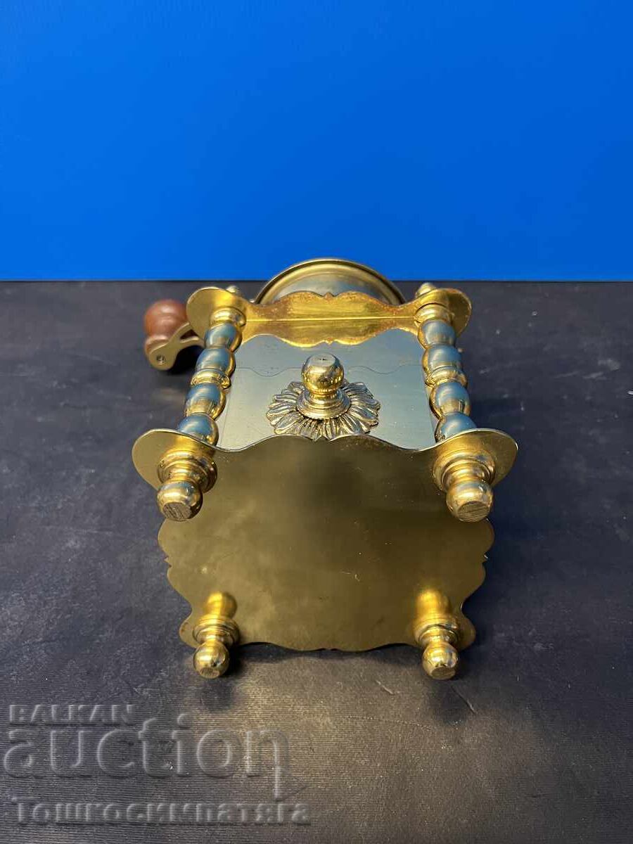 Όμορφη, ορειχάλκινη καφεκοπτική μηχανή - Γαλλία - 6 Όμορφη, ορειχάλκινη καφεκοπτική μηχανή - Γαλλία - 6