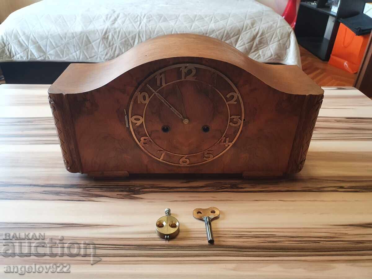 Γερμανικό επιτραπέζιο ρολόι HAMBURG AMERICAN Γερμανικό επιτραπέζιο ρολόι HAMBURG AMERICAN