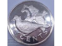 5 Cents 1973 PROOF UNC British Virgin Islands