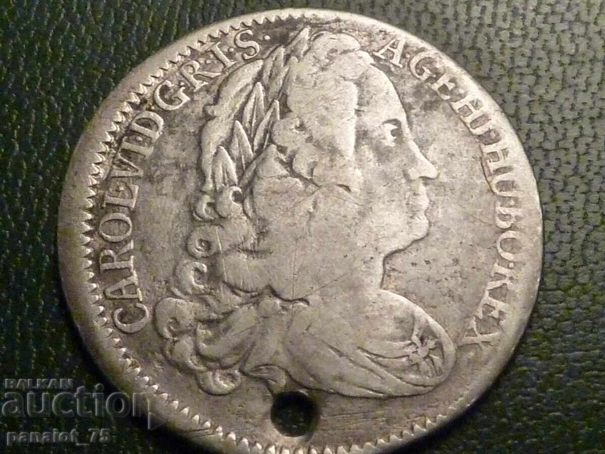 AUSTRIA MONEDĂ DE ARGINT KARL VI 20 KREUZER 6.32 GR cu preț € 12.78 | 25.00 BGN