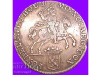 Netherlands 1774 1 Thaler Ducaton "Silver Rider" 32.5g 42mm