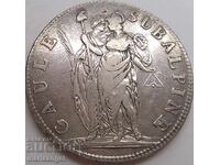 Napoleon 5 Franc LaN 10 (1802) Subalpina 24,78g ασήμι