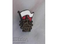 Σπορτ σήμα - SPO - Πολωνία - σμάλτο, με βίδα