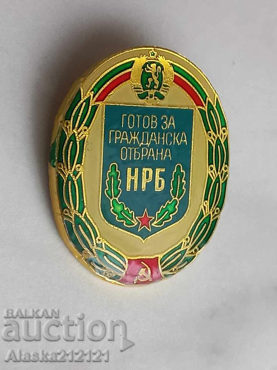 Delivery of Badge - Ready for Civil Defense - PRB Delivery of Badge - Ready for Civil Defense - PRB