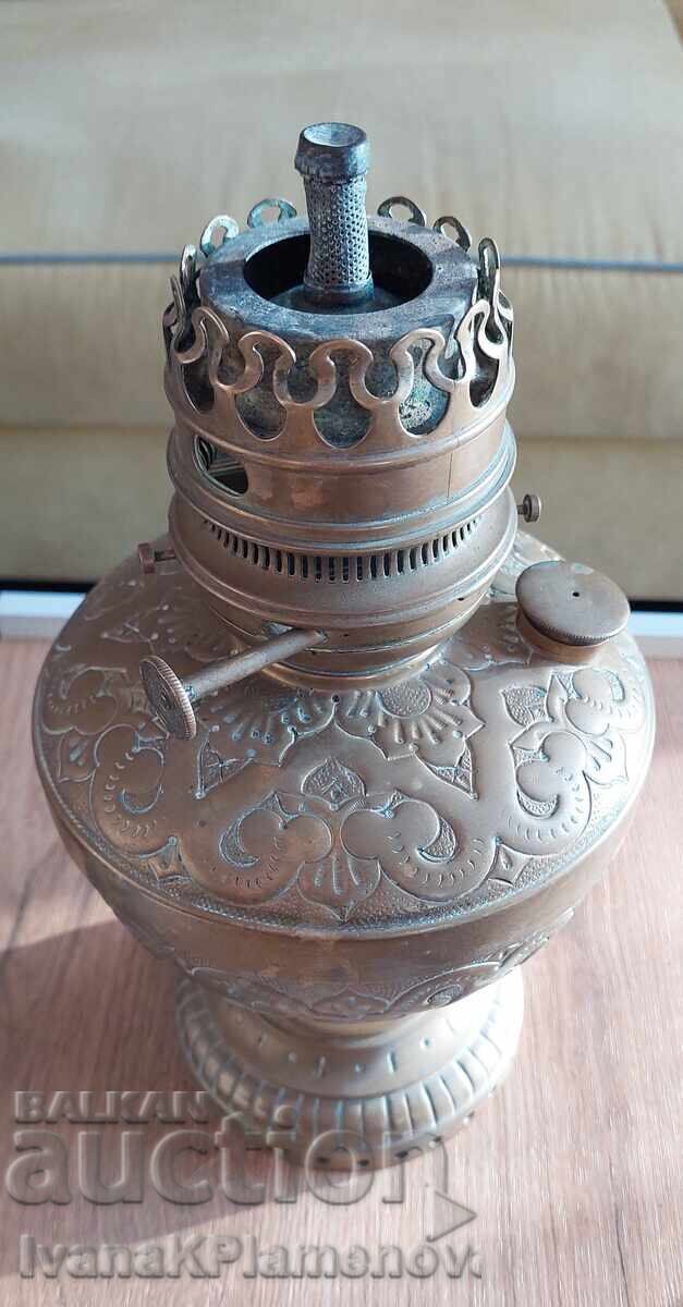 Lampă de gaz din alamă pentru colecționari - 6