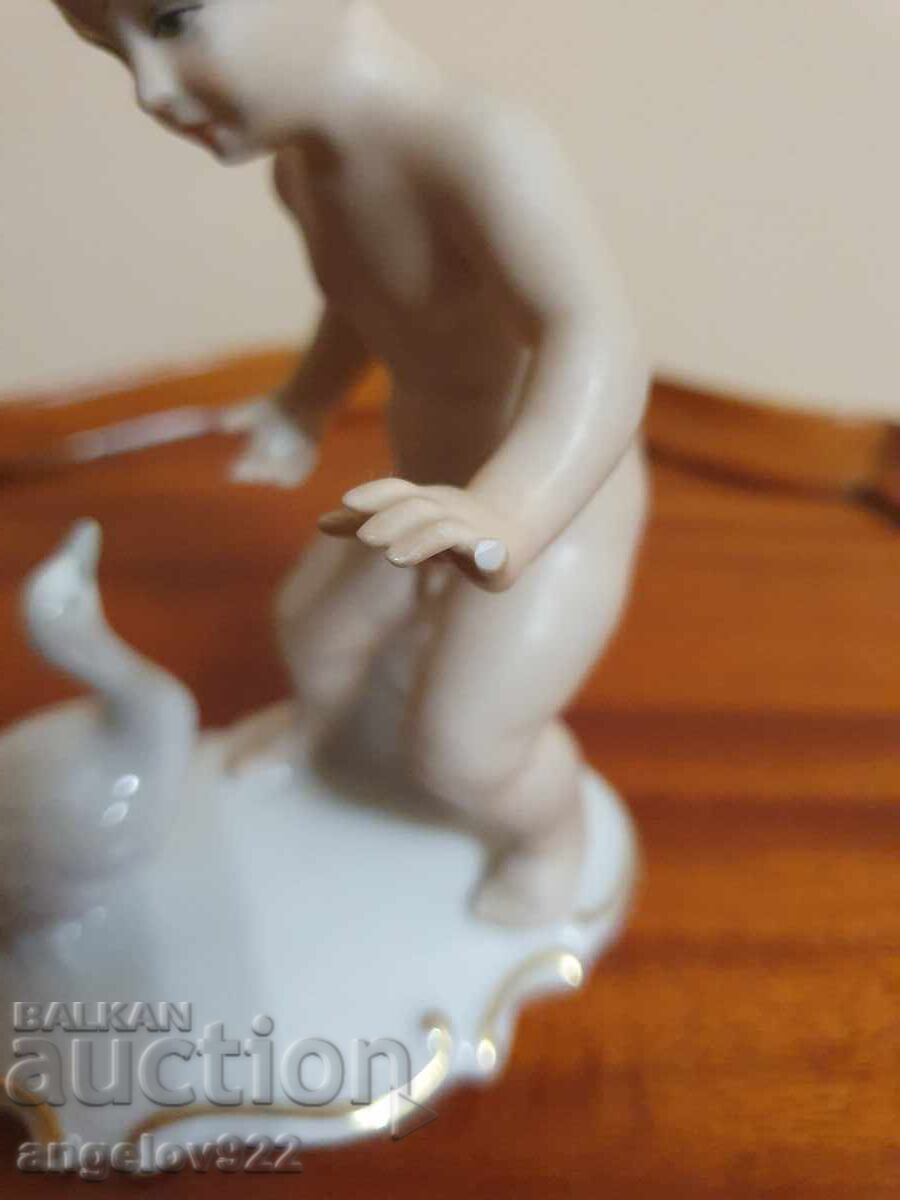 Figura din porțelan german Schau Bach Kunst - 7