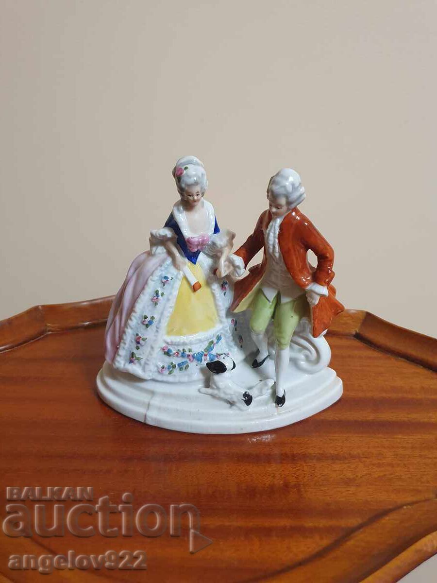 Figurină statuetă veche din porțelan german!!!