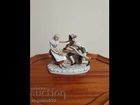 Стара Немска порцеланова фигура статуетка!!!