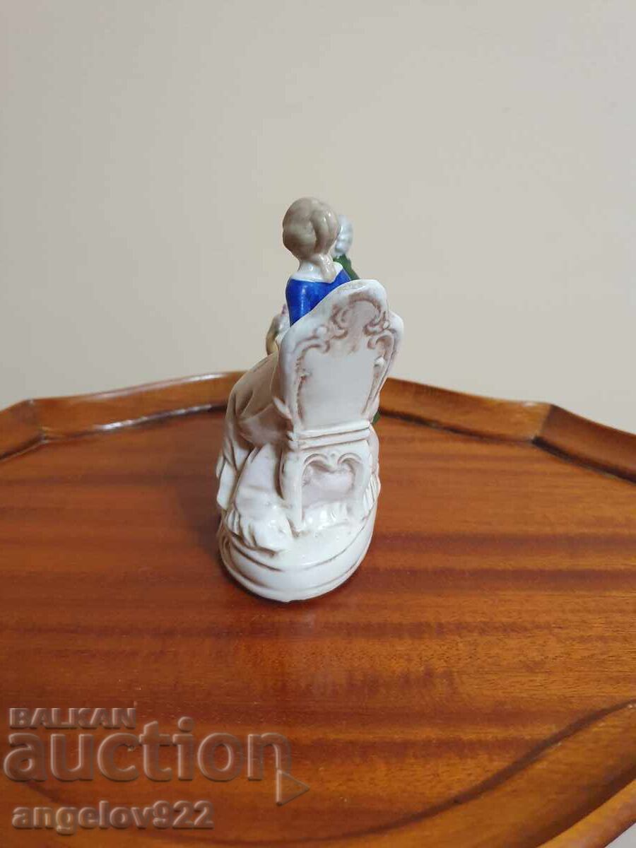 Figurină statuetă veche din porțelan german!!! - 6