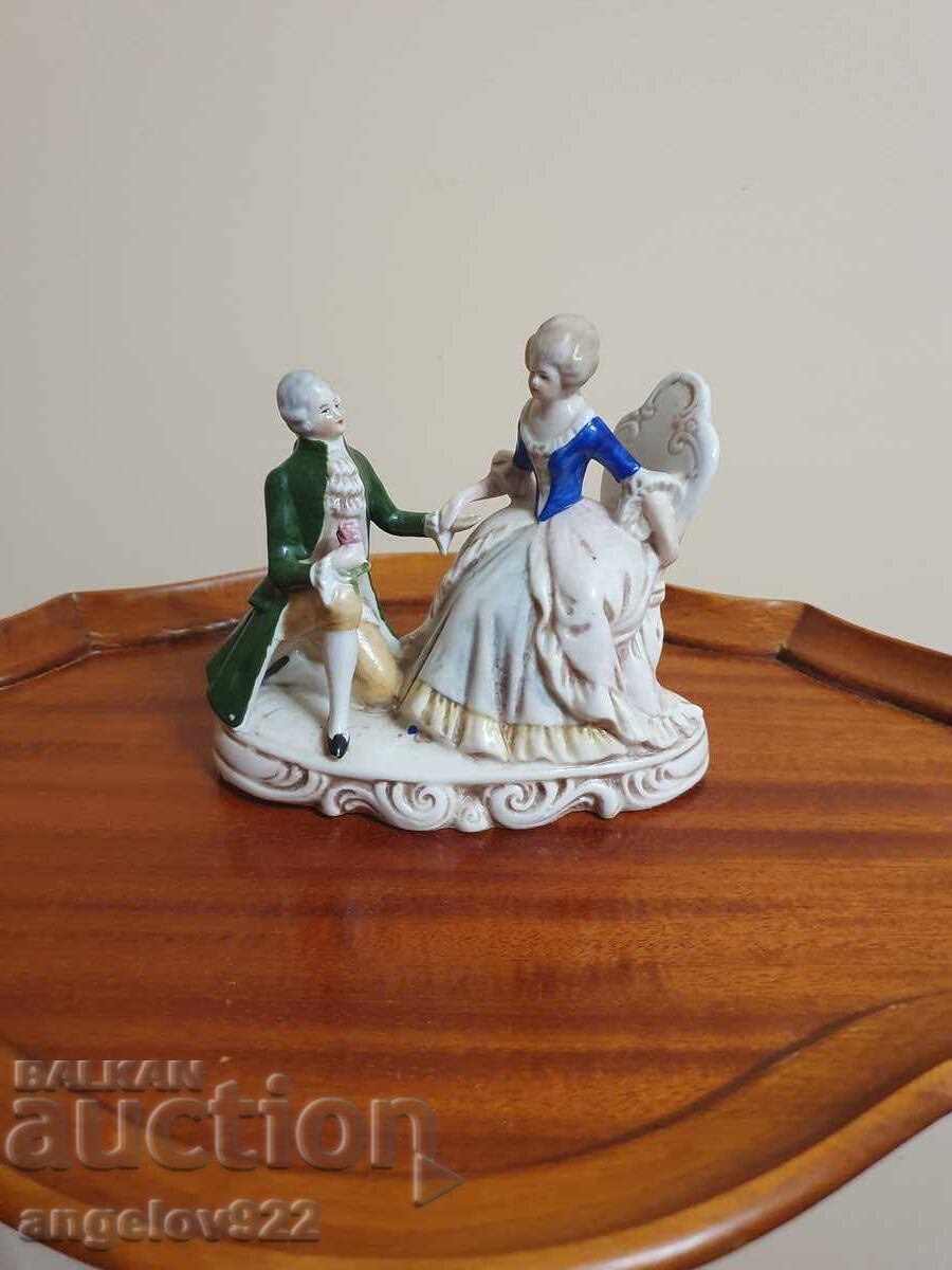 Figurină statuetă veche din porțelan german!!!
