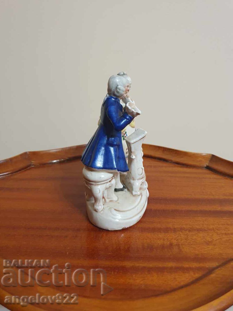 Licitație Figurină statuetă veche din porțelan german!!!